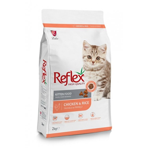 REFLEX KİTTEN TAVUKLU KEDİ MAMASI 2 KG